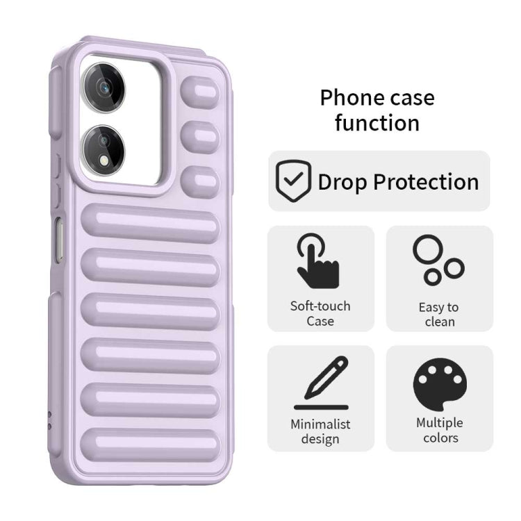 For Honor X5 Plus Capsule Series Candy Color IMD Phone Case