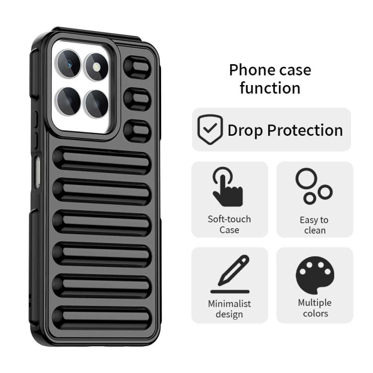 For Honor X6a Capsule Series Candy Color IMD Phone Case