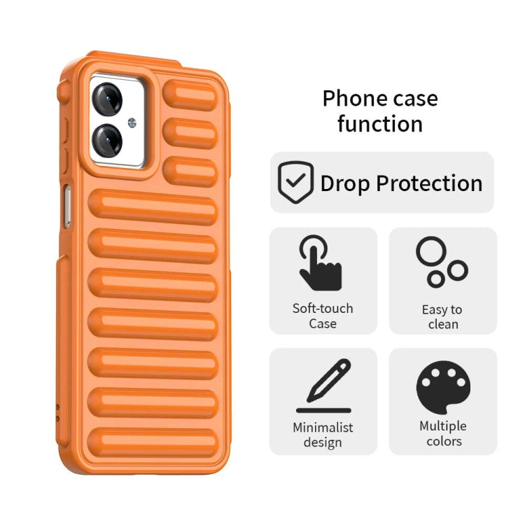 For Motorola Moto G14 Capsule Series Candy Color IMD Phone Case