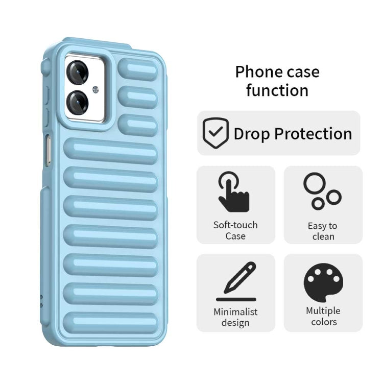For Motorola Moto G14 Capsule Series Candy Color IMD Phone Case