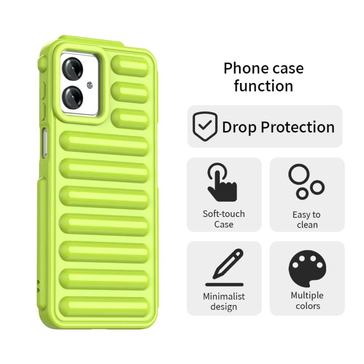 For Motorola Moto G14 Capsule Series Candy Color IMD Phone Case
