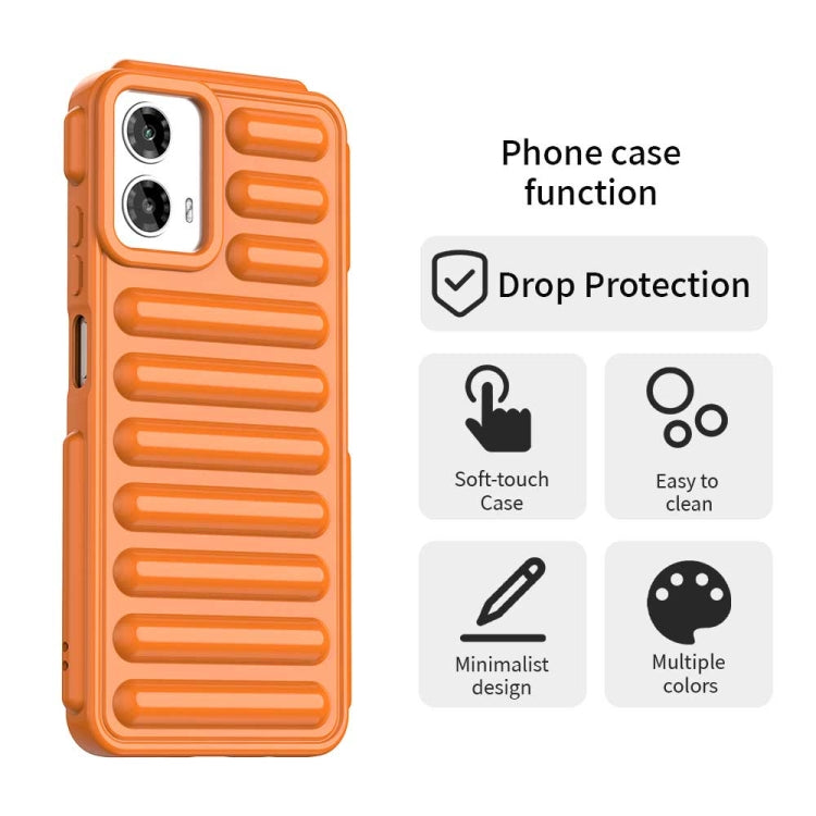 For Motorola Moto G34 5G / G45 5G Capsule Series Candy Color IMD Phone Case