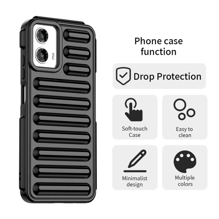 For Motorola Moto G34 5G / G45 5G Capsule Series Candy Color IMD Phone Case