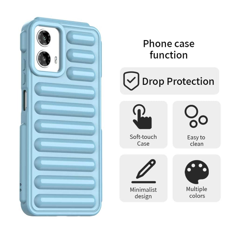 For Motorola Moto G34 5G / G45 5G Capsule Series Candy Color IMD Phone Case