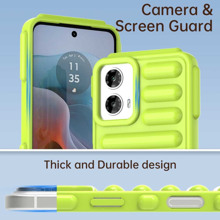 For Motorola Moto G34 5G / G45 5G Capsule Series Candy Color IMD Phone Case
