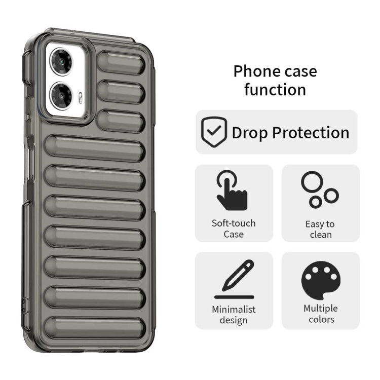 For Motorola Moto G34 5G / G45 5G Capsule Series Candy Color IMD Phone Case