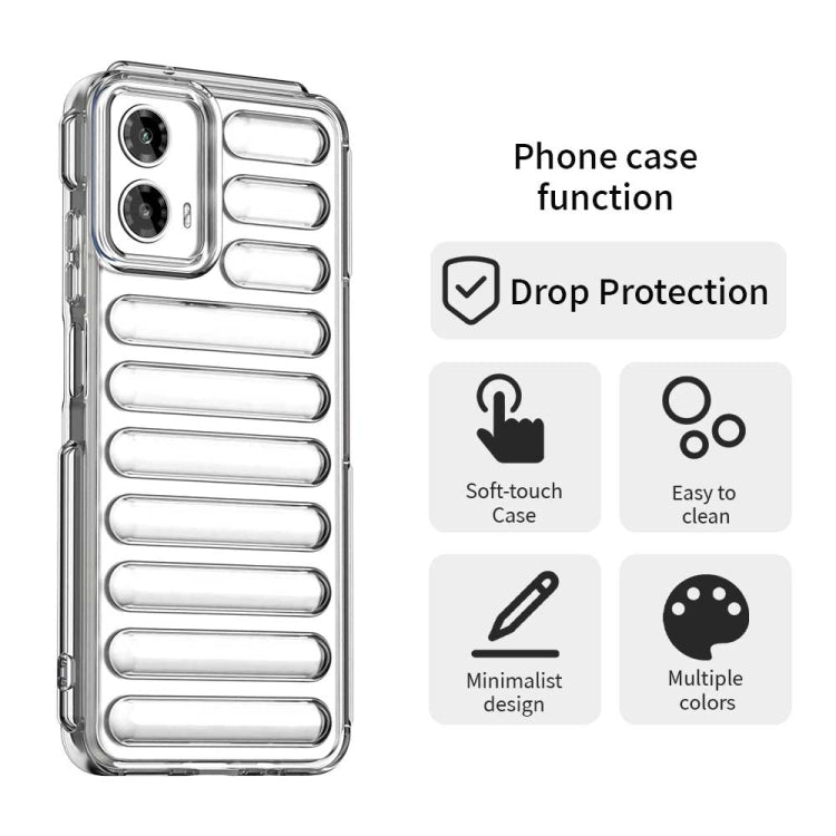For Motorola Moto G34 5G / G45 5G Capsule Series Candy Color IMD Phone Case