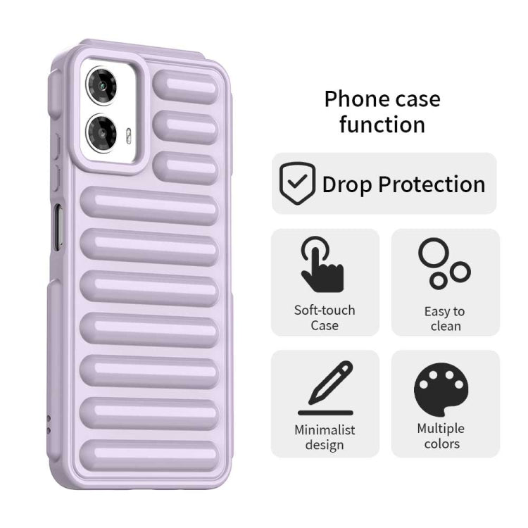 For Motorola Moto G34 5G / G45 5G Capsule Series Candy Color IMD Phone Case