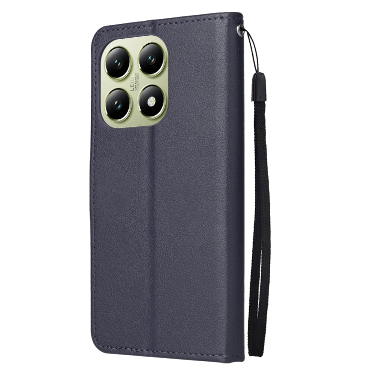 For Xiaomi 14T Pro 3-Card Slots Multifunctional Leather Phone Case