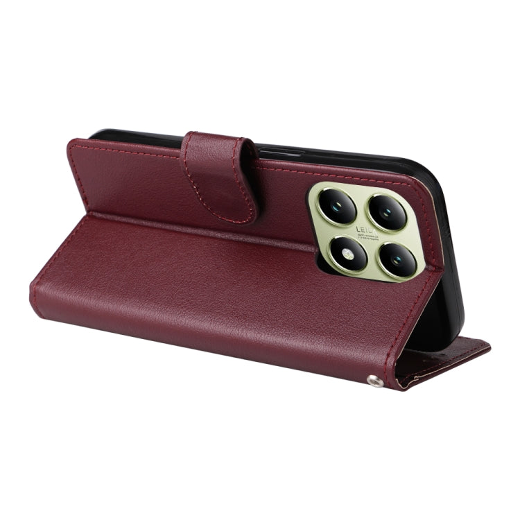 For Xiaomi 14T Pro 3-Card Slots Multifunctional Leather Phone Case