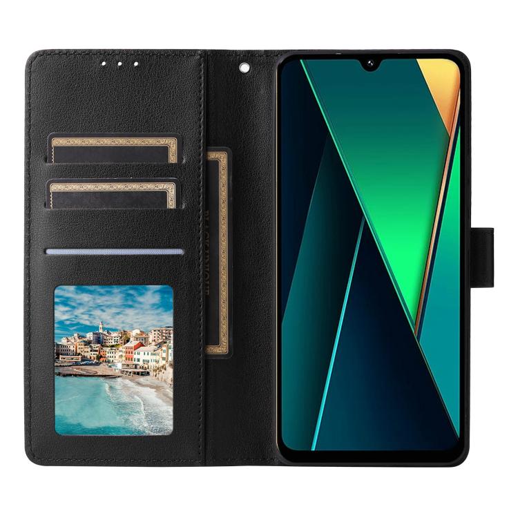 For Xiaomi Poco C75 4G 3-Card Slots Multifunctional Leather Phone Case