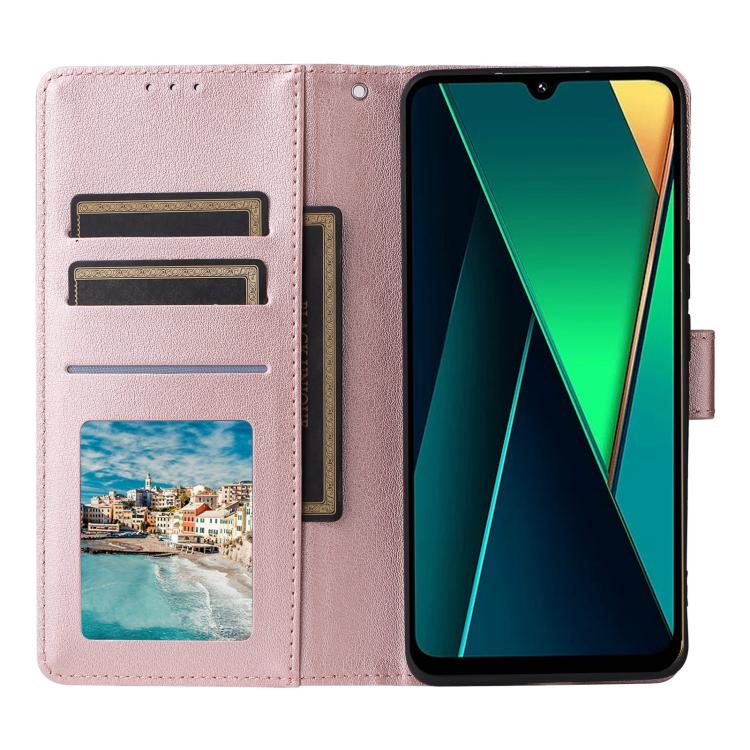 For Xiaomi Poco C75 4G 3-Card Slots Multifunctional Leather Phone Case