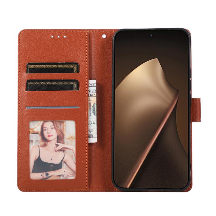For Xiaomi 15T Pro 3-Card Slots Multifunctional Leather Phone Case
