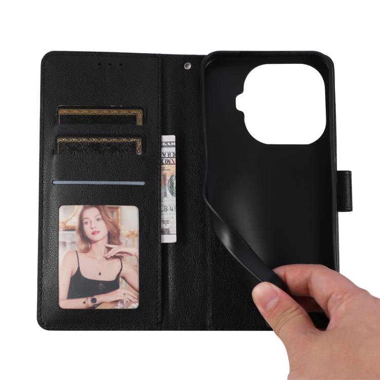 For Xiaomi 15T Pro 3-Card Slots Multifunctional Leather Phone Case