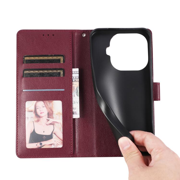 For Xiaomi 15T Pro 3-Card Slots Multifunctional Leather Phone Case