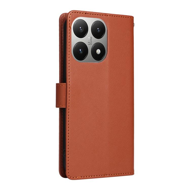 For Xiaomi 15T 3-Card Slots Multifunctional Leather Phone Case