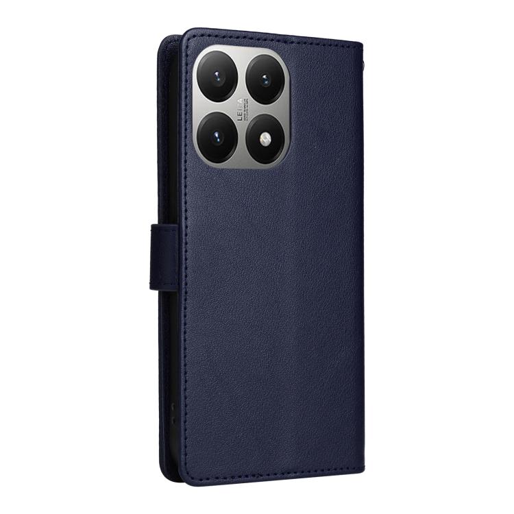 For Xiaomi 15T 3-Card Slots Multifunctional Leather Phone Case