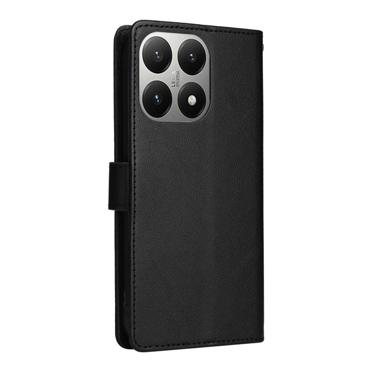 For Xiaomi 15T 3-Card Slots Multifunctional Leather Phone Case