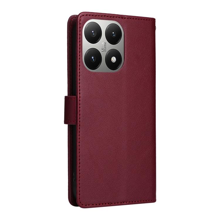 For Xiaomi 15T 3-Card Slots Multifunctional Leather Phone Case