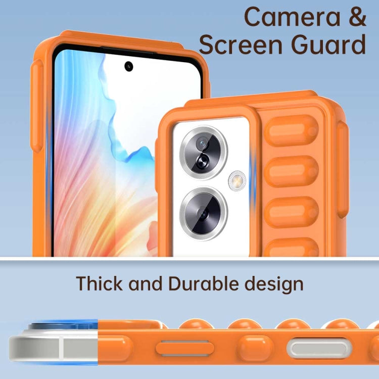 For OPPO A2 Capsule Series Candy Color IMD Phone Case