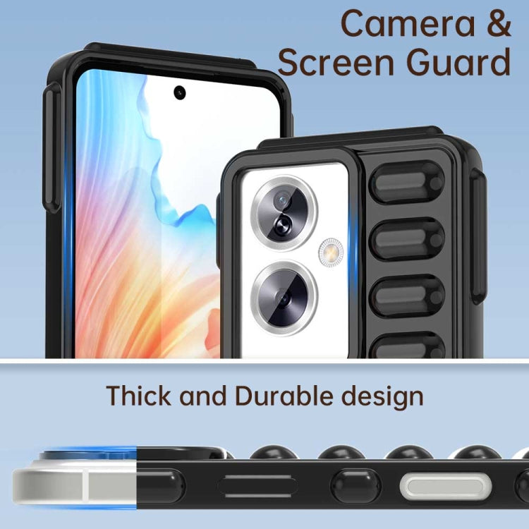 For OPPO A2 Capsule Series Candy Color IMD Phone Case