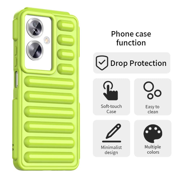 For OPPO A2 Capsule Series Candy Color IMD Phone Case