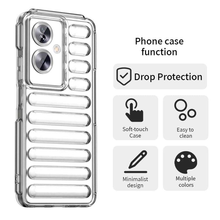 For OPPO A2 Capsule Series Candy Color IMD Phone Case