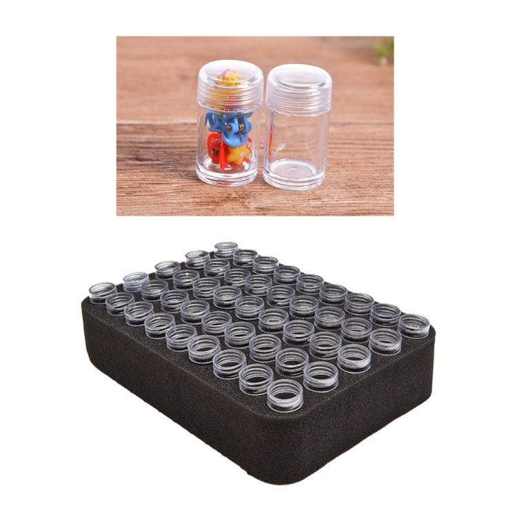 54 Bottles Diamond Painting Accessories Container Storage Bag Box Carry Case Diamond Embroidery Tools shoulderbag, Style:Without Bottle