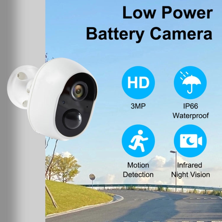 Home Ultra-HD Infrared Night Vision WiFi Surveillance Camera, Memory Card:Without Memory