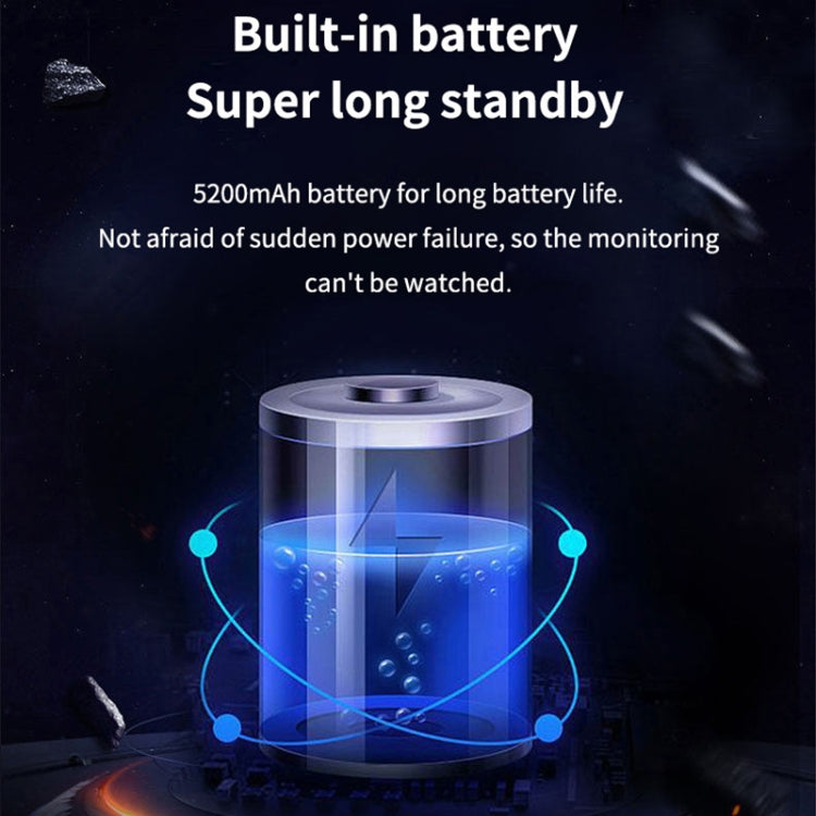 Home Ultra-HD Infrared Night Vision WiFi Surveillance Camera, Memory Card:Without Memory