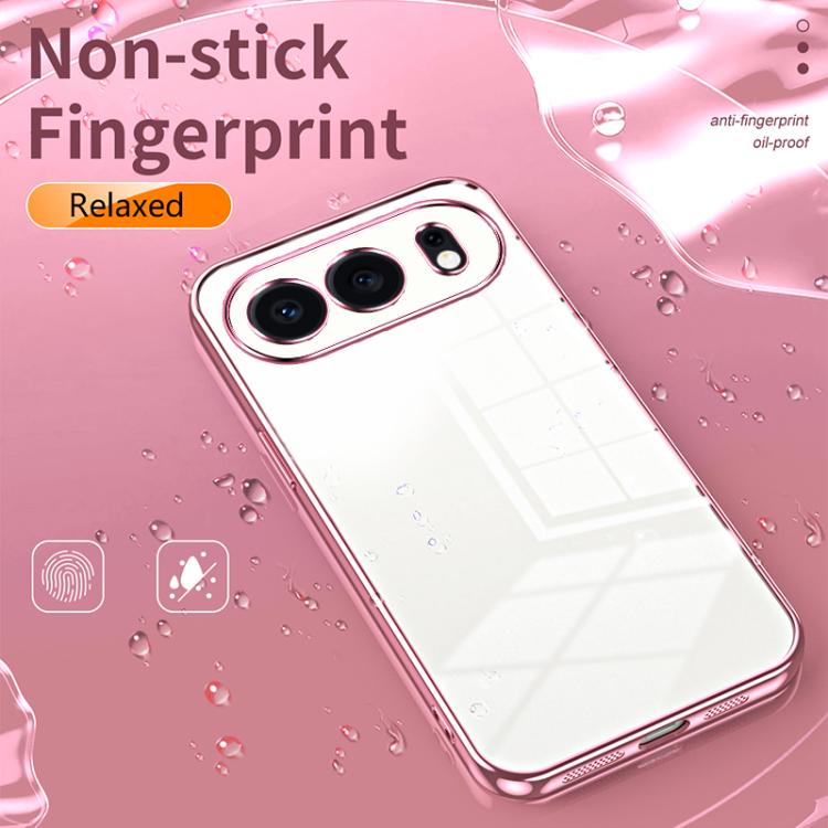 For Honor 500 / 500 Pro Transparent Plating Fine Hole Phone Case