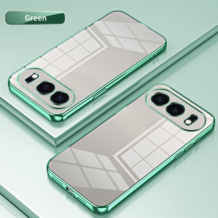 For Honor 500 / 500 Pro Transparent Plating Fine Hole Phone Case