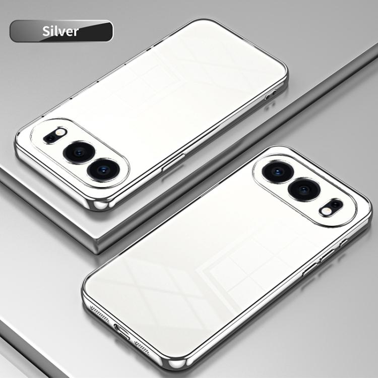 For Honor 500 / 500 Pro Transparent Plating Fine Hole Phone Case