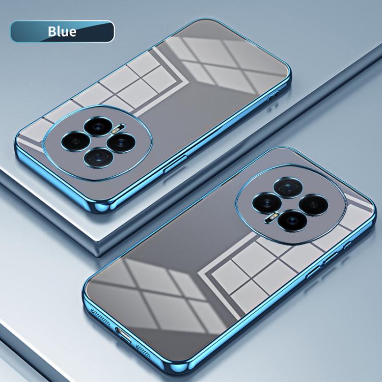 For Honor Magic8 Transparent Plating Fine Hole Phone Case