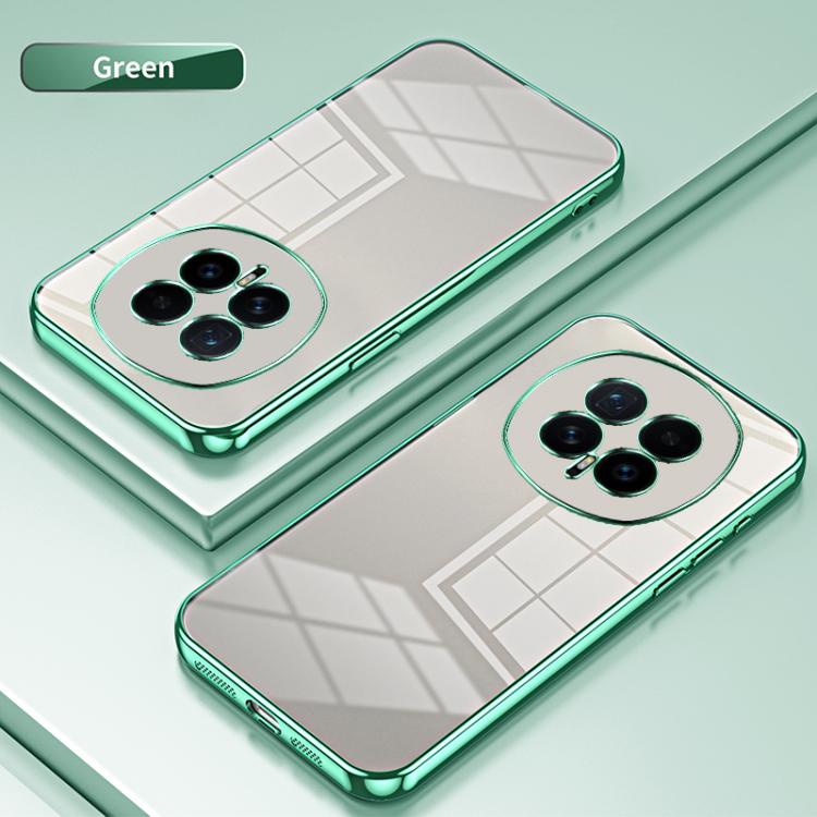 For Honor Magic8 Transparent Plating Fine Hole Phone Case
