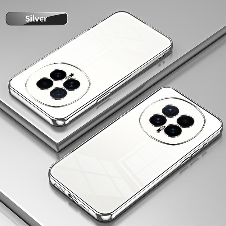 For Honor Magic8 Transparent Plating Fine Hole Phone Case