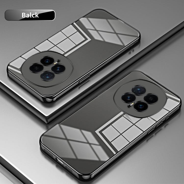 For Honor Magic8 Transparent Plating Fine Hole Phone Case