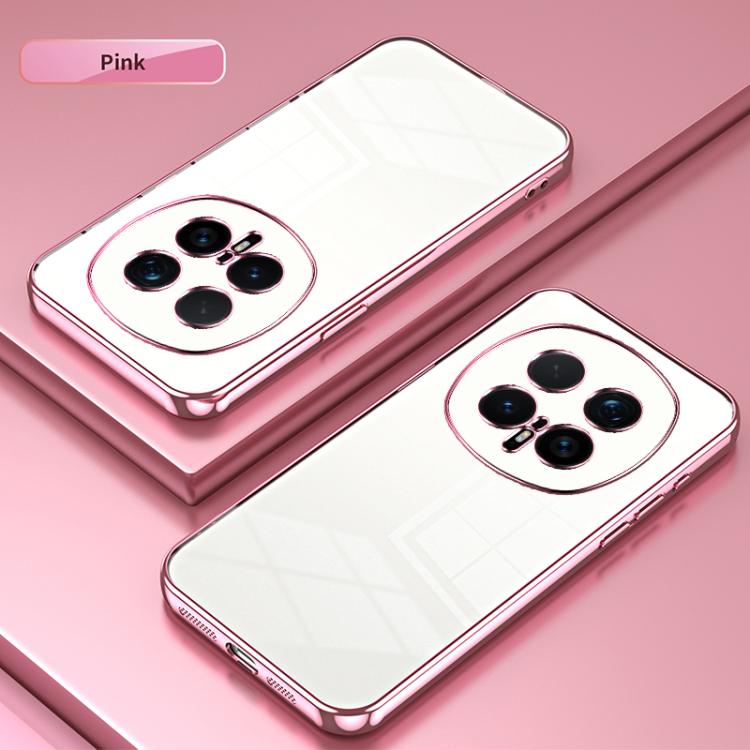 For Honor Magic8 Pro Transparent Plating Fine Hole Phone Case