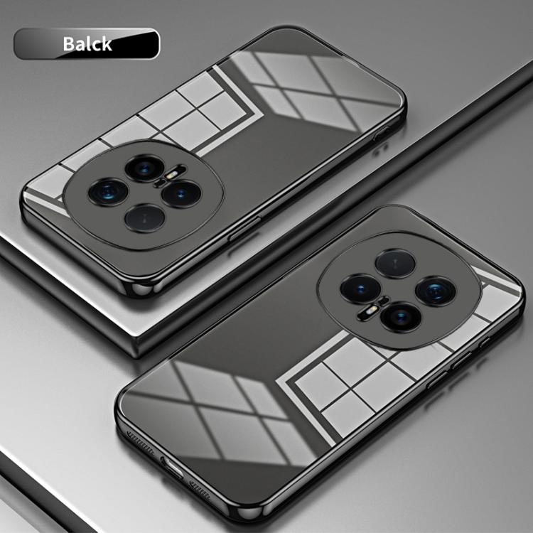 For Honor Magic8 Pro Transparent Plating Fine Hole Phone Case