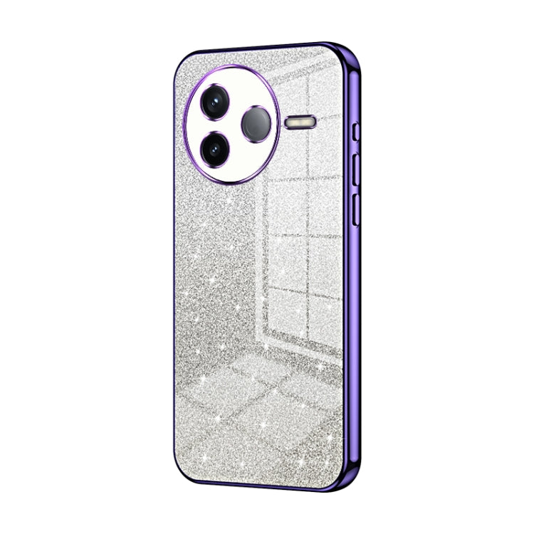 For Redmi K80 Gradient Glitter Powder Electroplated Phone Case