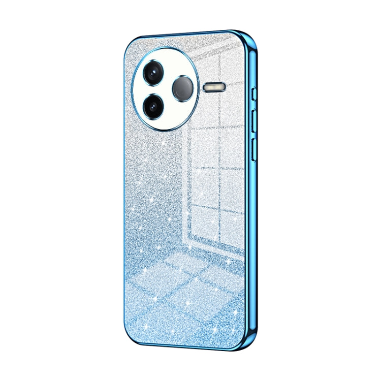 For Redmi K80 Gradient Glitter Powder Electroplated Phone Case