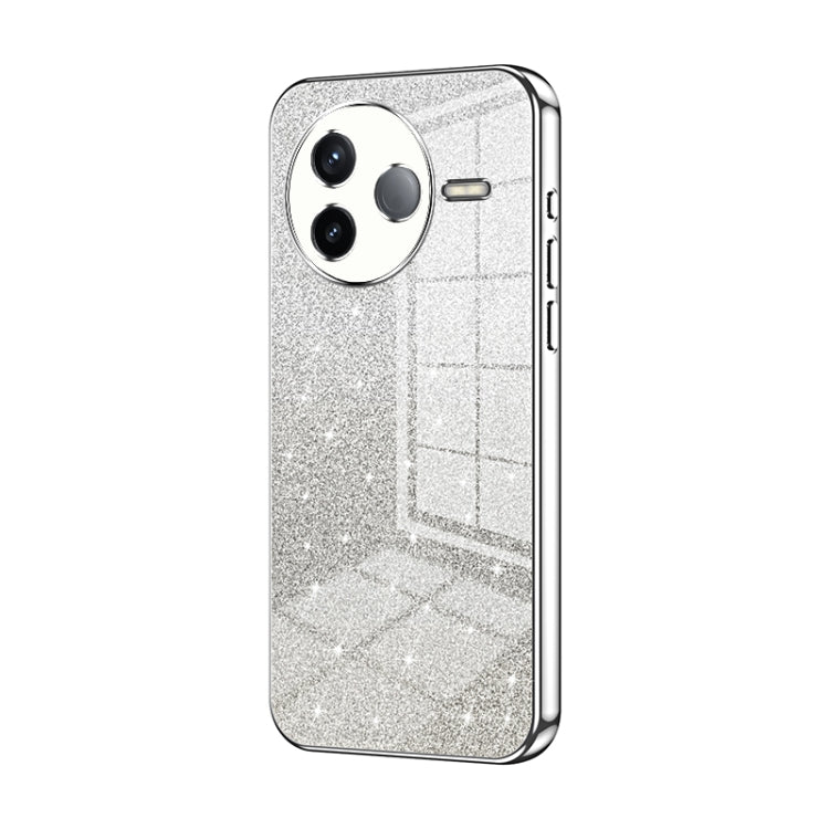 For Redmi K80 Gradient Glitter Powder Electroplated Phone Case