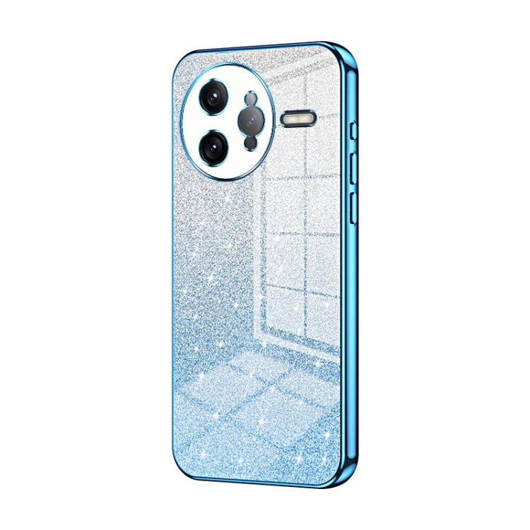For Redmi K80 Pro Gradient Glitter Powder Electroplated Phone Case