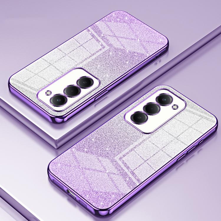 For Redmi 15 5G Global / 4G SEA 169mm Gradient Glitter Powder Electroplated Phone Case
