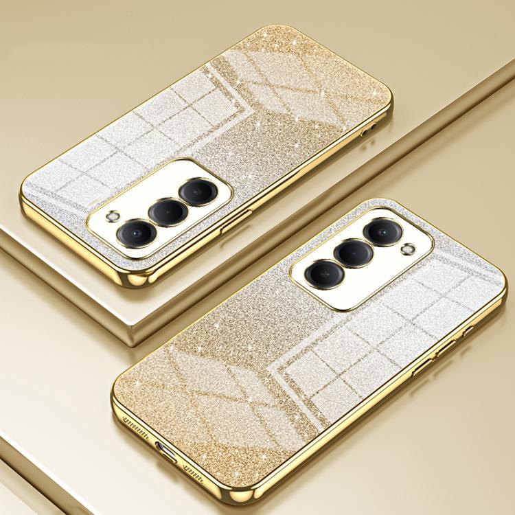 For Redmi 15 5G Global / 4G SEA 169mm Gradient Glitter Powder Electroplated Phone Case