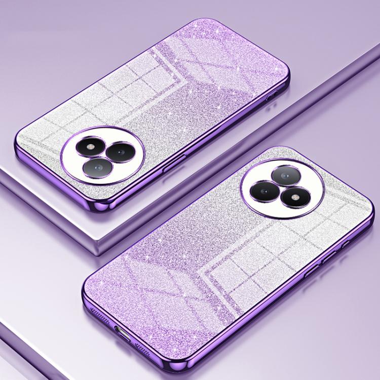 For Redmi K80 Ultra Gradient Glitter Powder Electroplated Phone Case