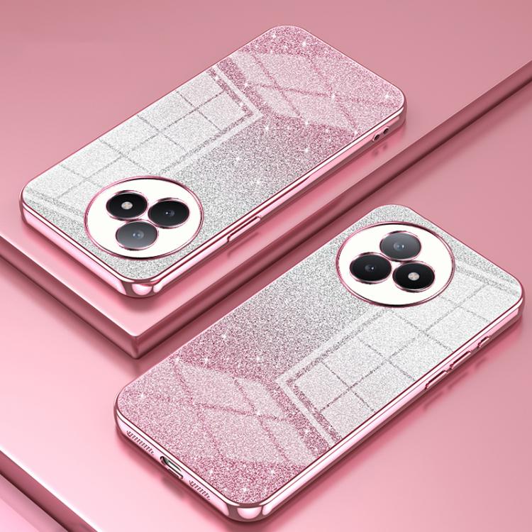 For Redmi K80 Ultra Gradient Glitter Powder Electroplated Phone Case