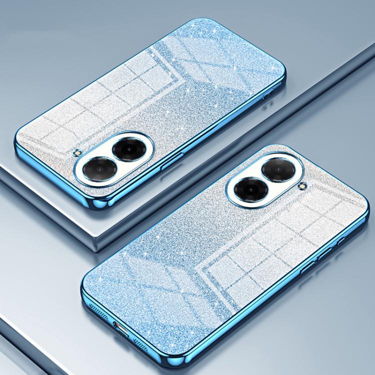For Redmi A5 4G 171.7mm / Poco C71 Gradient Glitter Powder Electroplated Phone Case