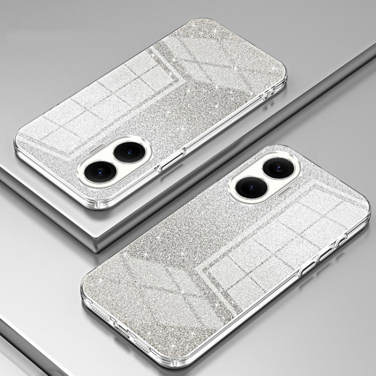 For Redmi Turbo 4 Pro Gradient Glitter Powder Electroplated Phone Case