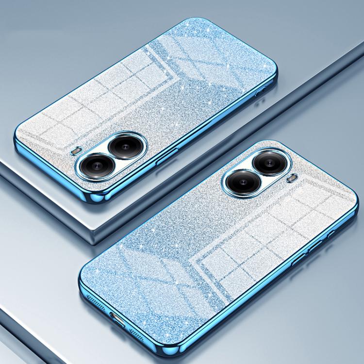 For Redmi Turbo 4 Gradient Glitter Powder Electroplated Phone Case